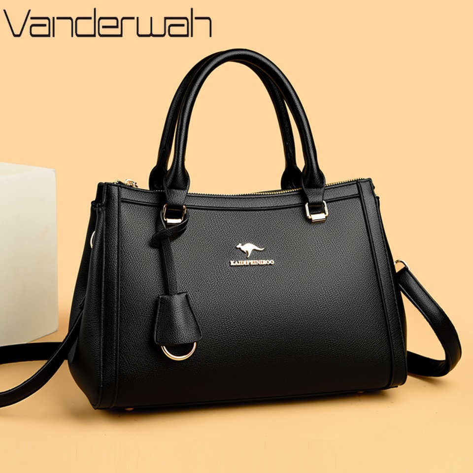 Women'S Kangaroo Bags - Sac fourre-tout à bandoulière en cuir