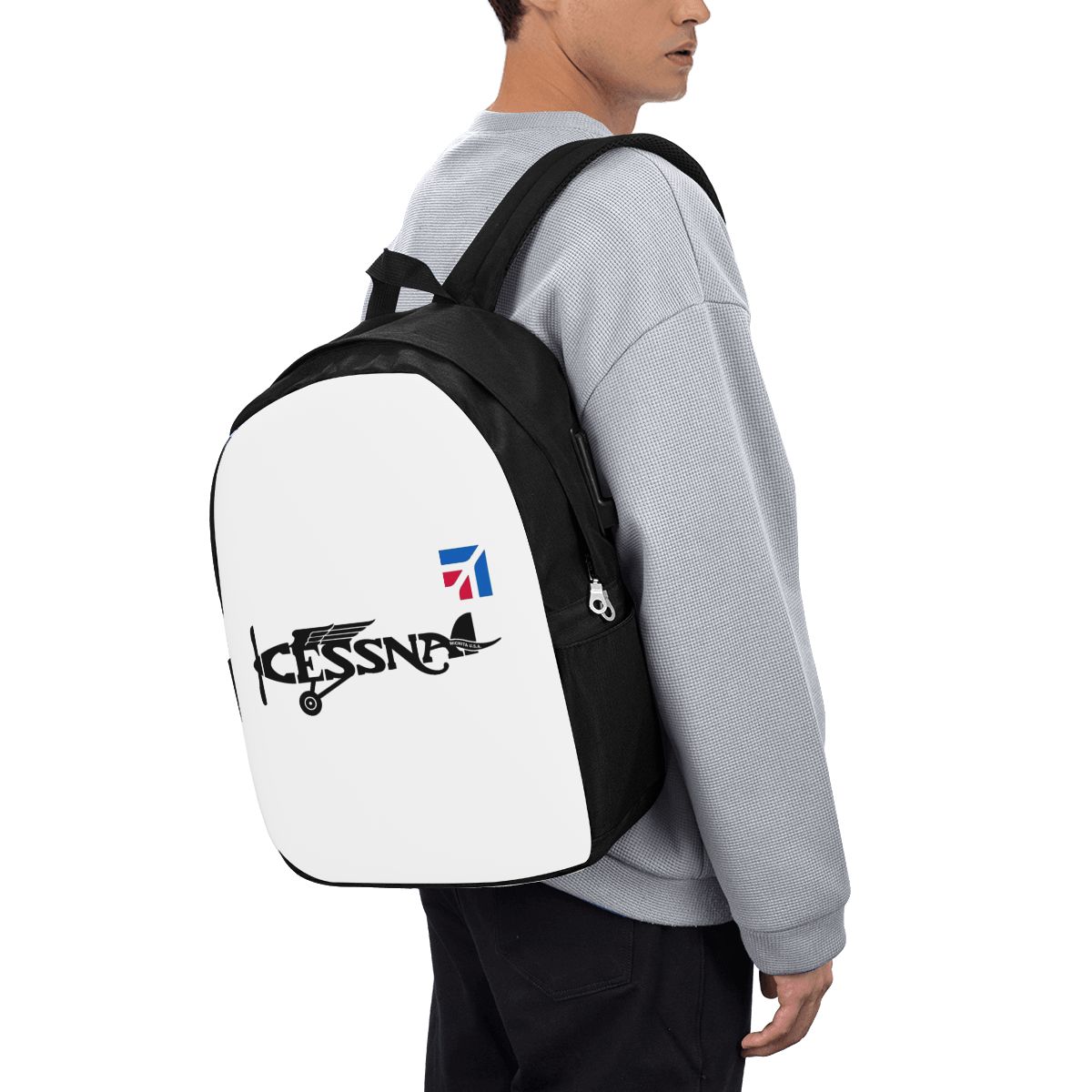 Women Bags Laptop - Sac à dos avec logo Cessna,