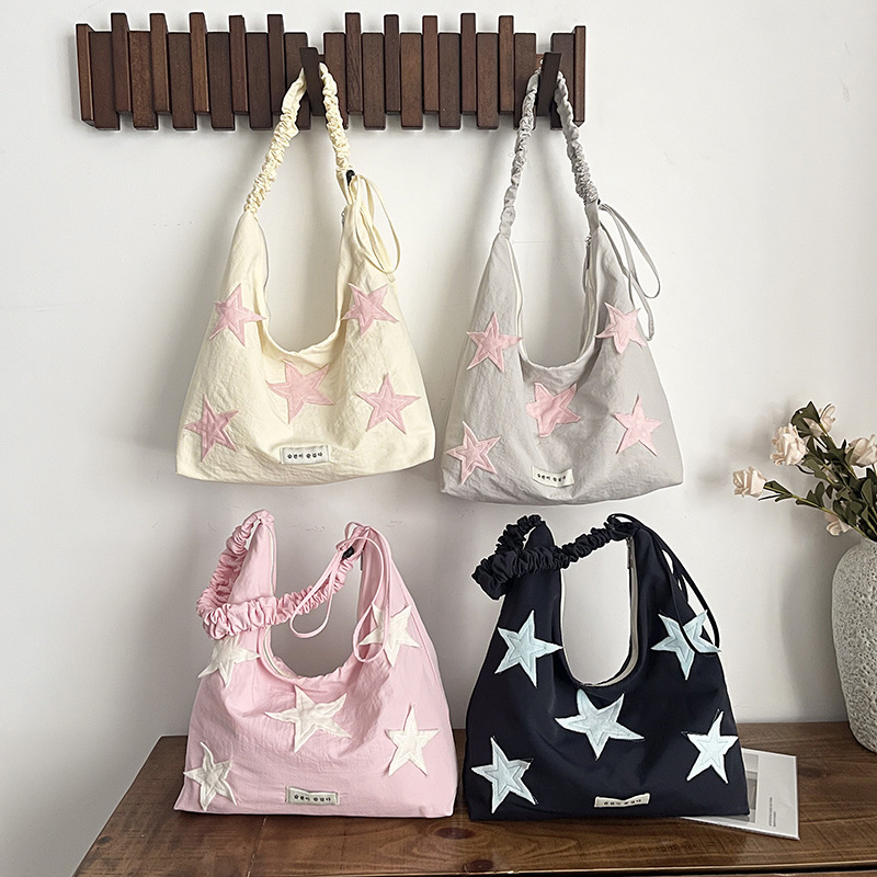 Women Bags For Office Use - Nouveau Sac Fourre-tout en Toile Brodé