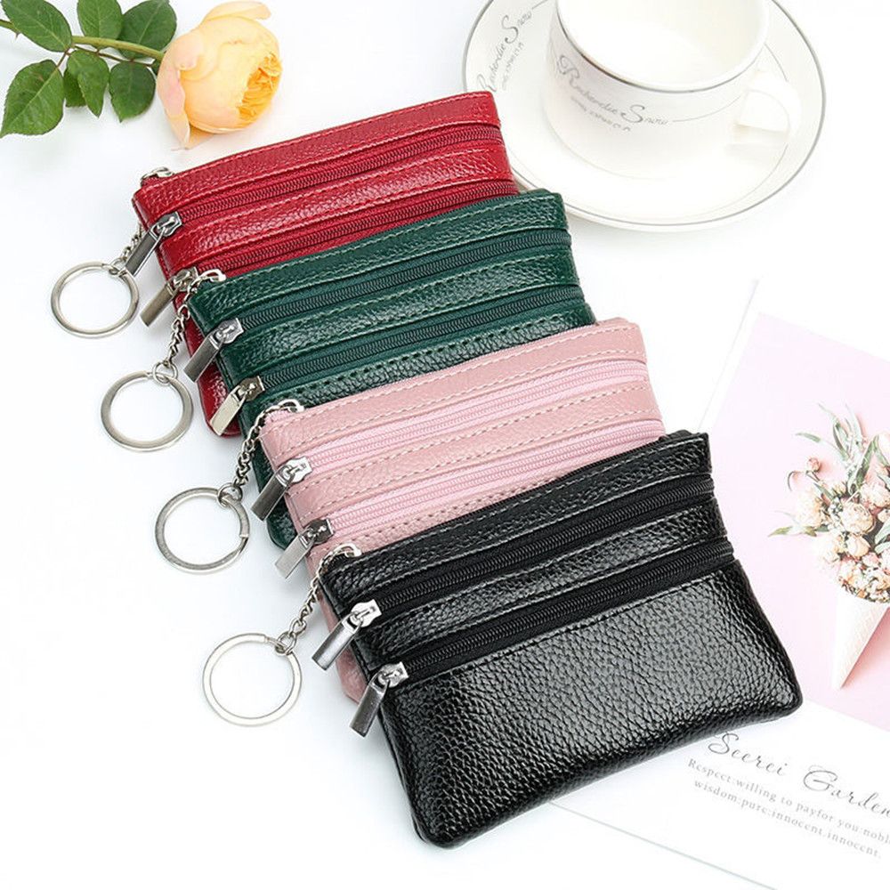 Women Bags Zip - Mini portefeuille porte-cartes souple, sac multifonctionnel