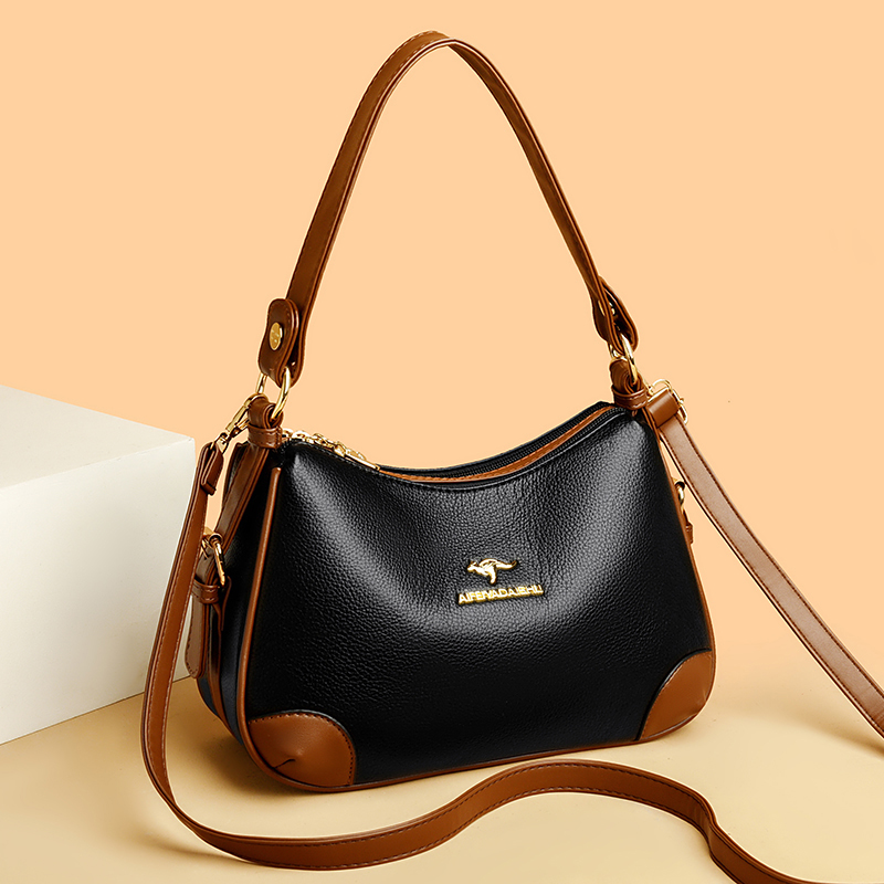 Women'S Kangaroo Bags - Sacs à bandoulière en cuir souple