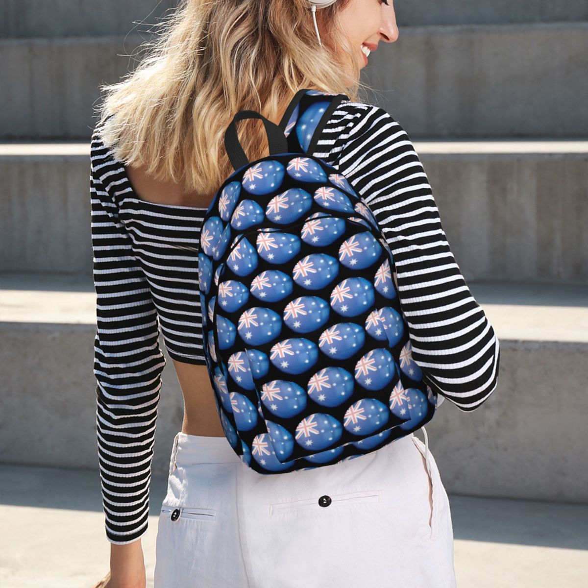 Women Bags In Australia - Sac à dos avec drapeau de