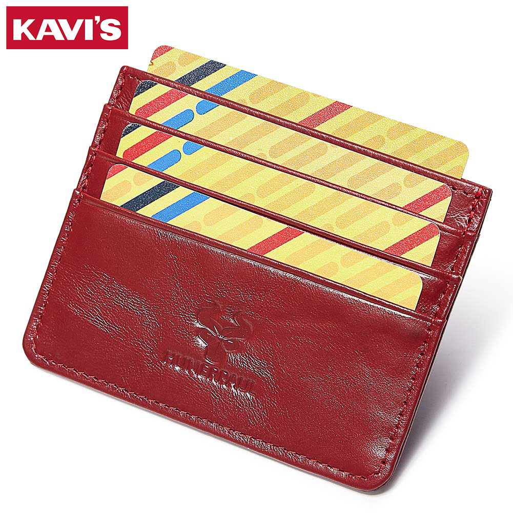 Women'S Bags Top 10 - KAVIS-Porte-cartes en cuir véritable pour hommes