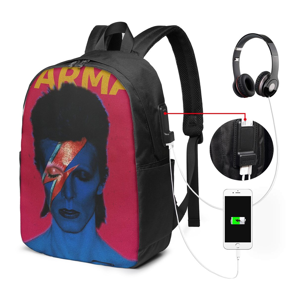 Women Bags Laptop - Sac à dos Davids Bowied, sac
