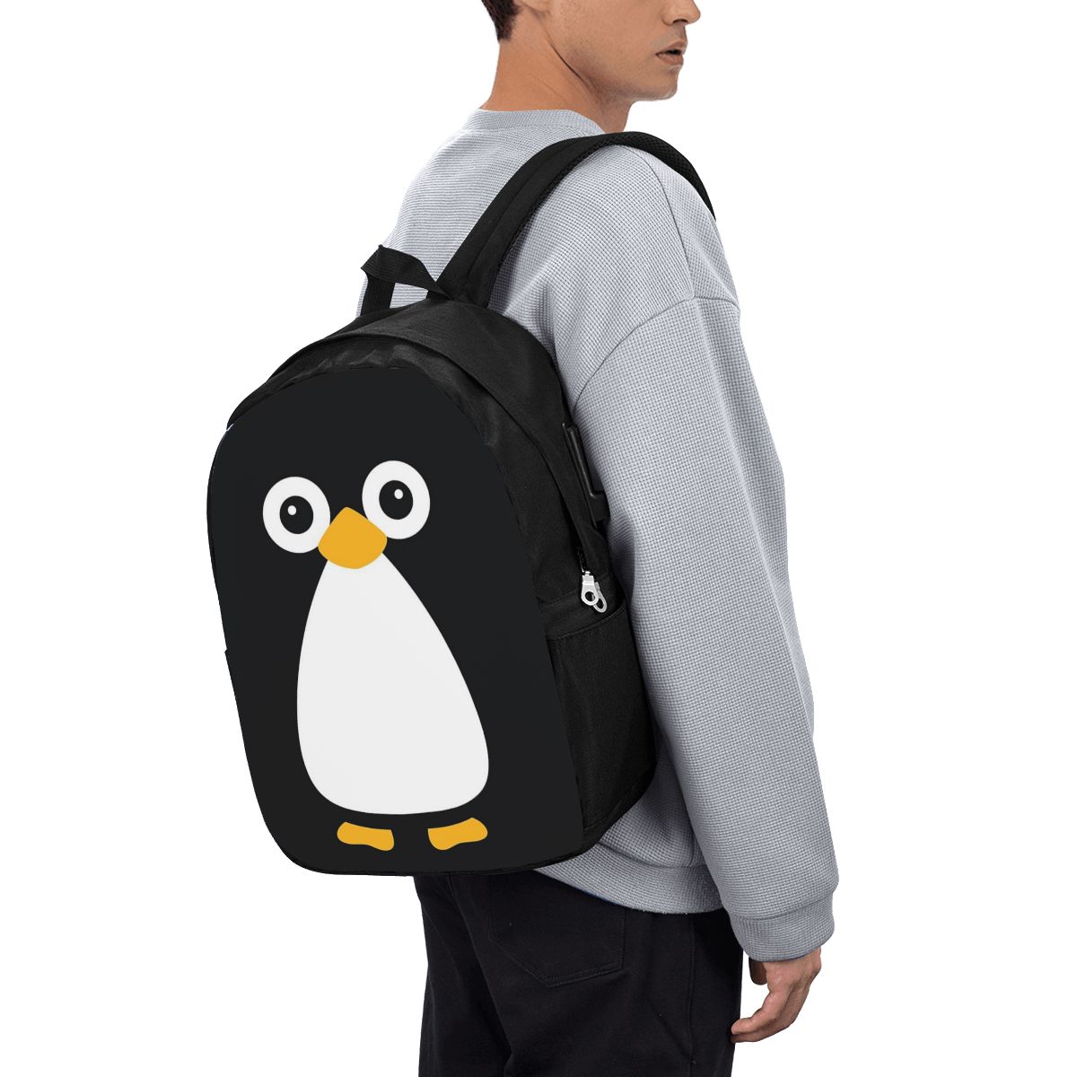 Women Bags Laptop - Sac à dos pingouin mignon en