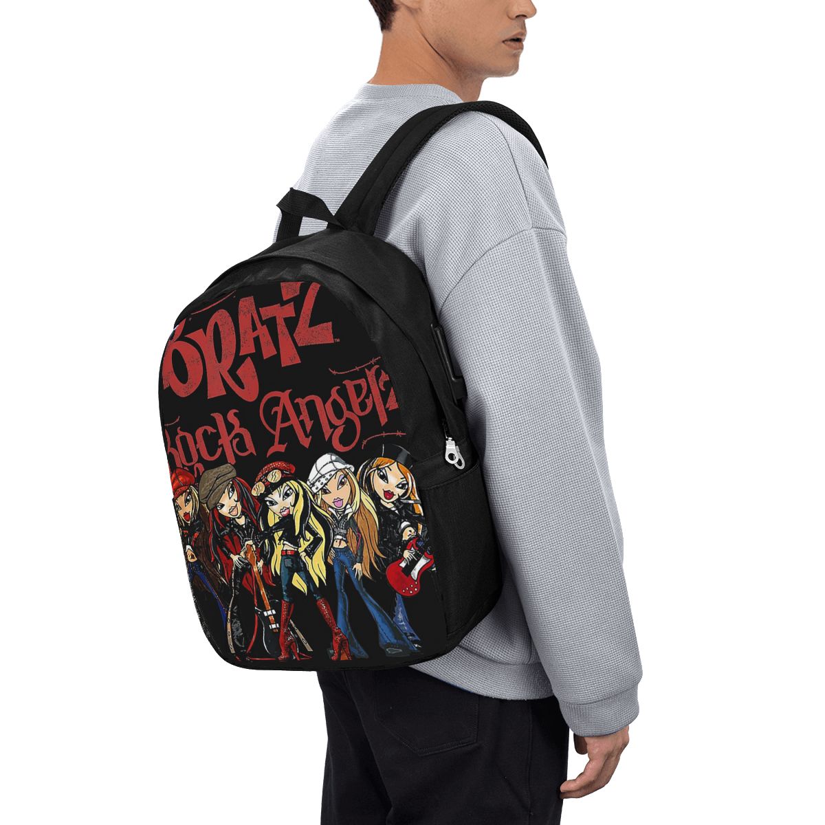 Women Bags Laptop - Bratz Rock Angelz Group Shot Sac