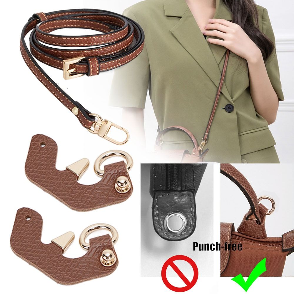 Women'S Bags Longchamp - Sangles de remplacement en cuir véritable