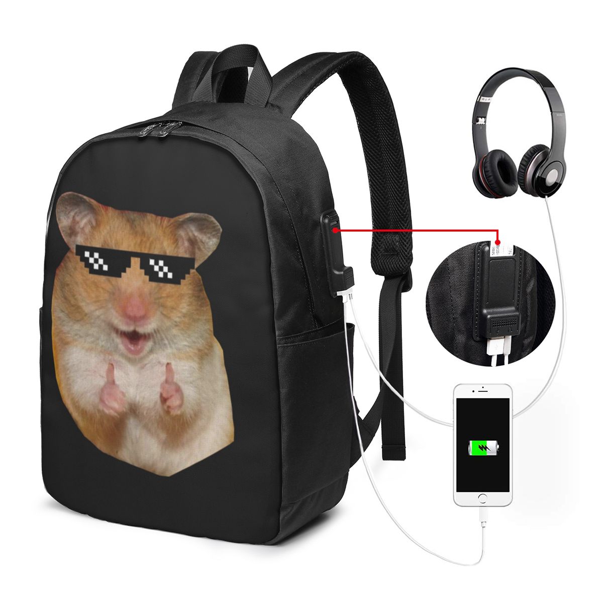Sac à dos amusant en forme de  - Women Bags Laptop avis et prix