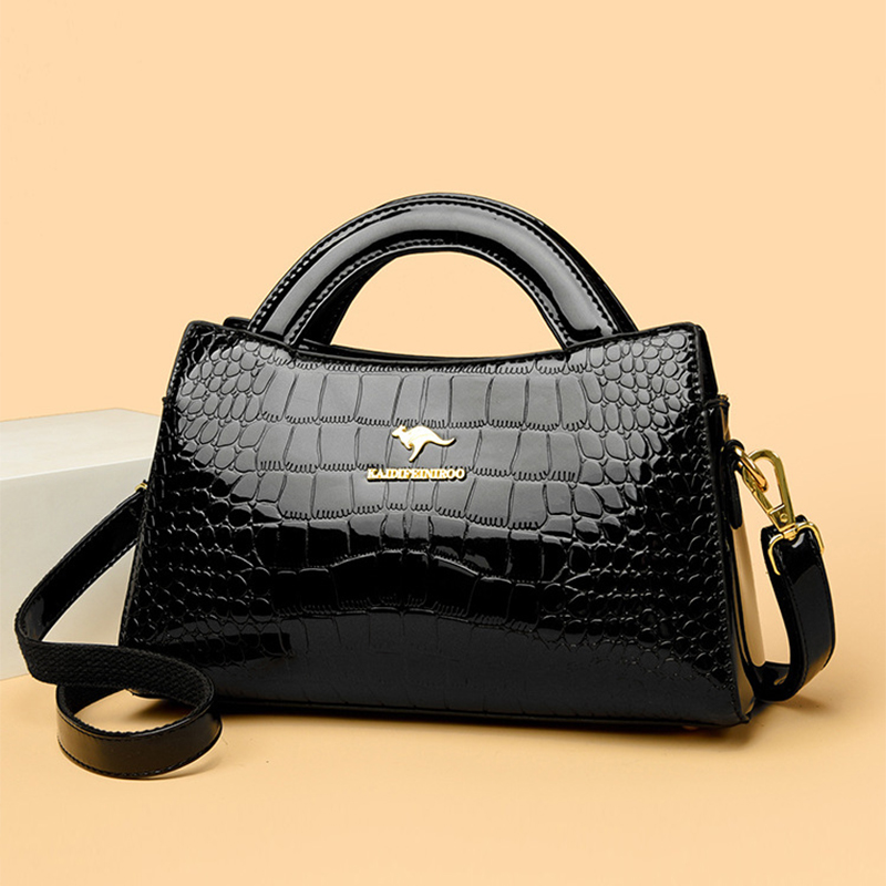 Sac à bandoulière motif crocod - Women'S Kangaroo Bags avis et prix