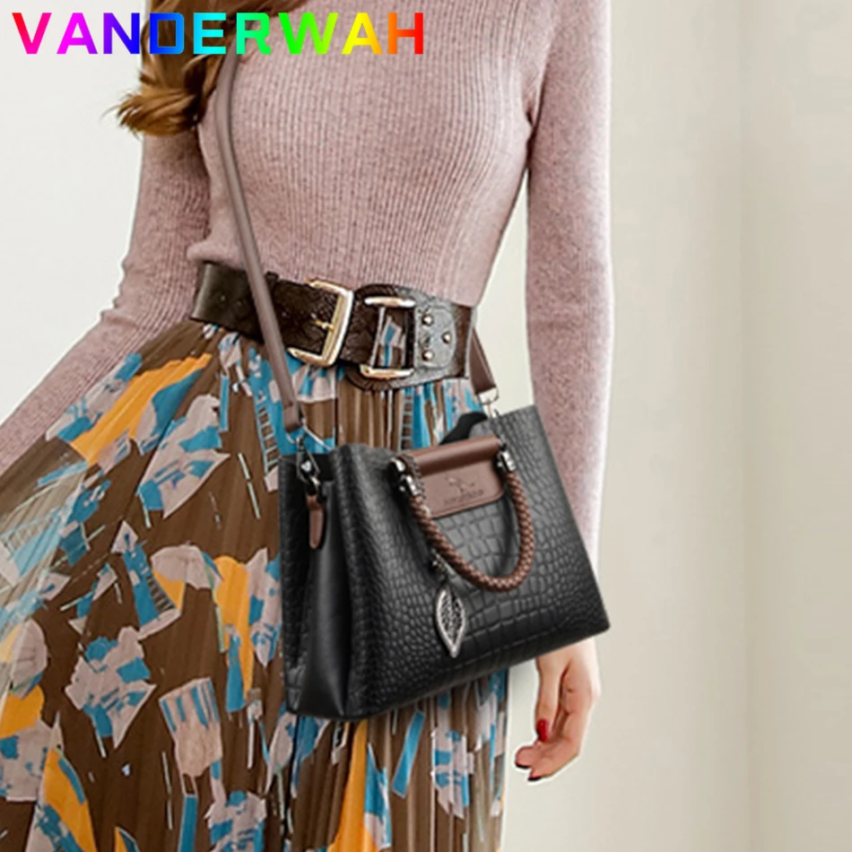 Sac à bandoulière crocodile 3  - Women'S Kangaroo Bags avis et prix
