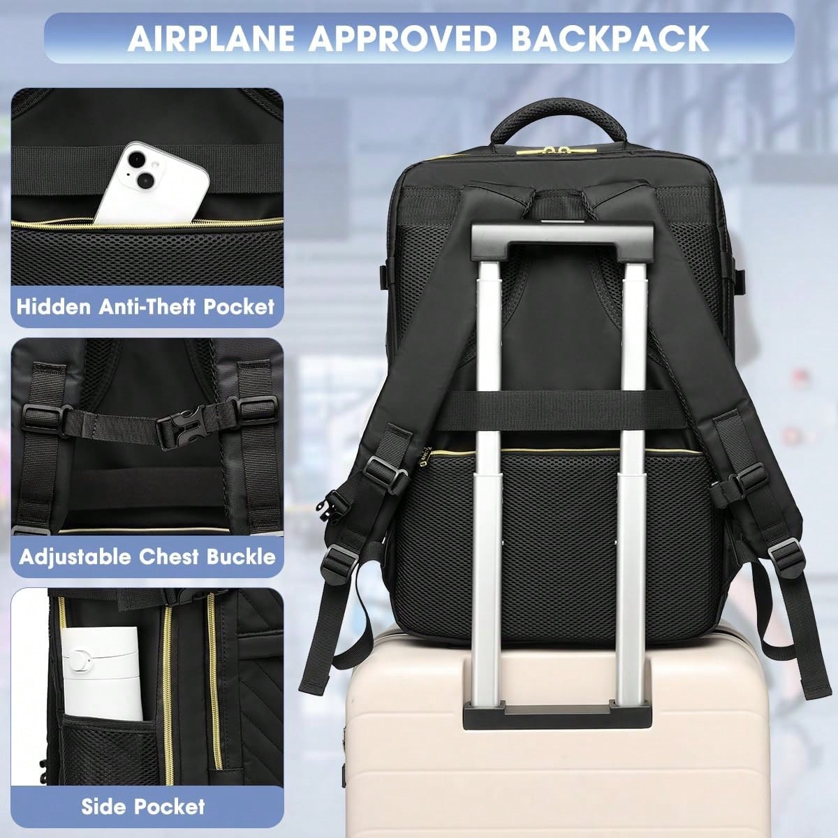 Grand sac à dos de voyage - Sa - Women Bags Laptop avis et prix