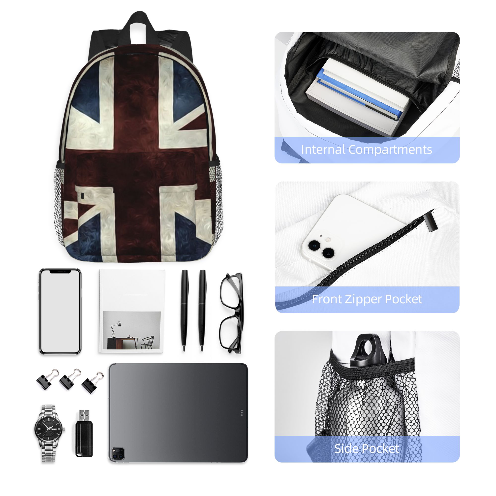 Sac à dos Union Jack Flag Of T - Women Bags Uk Sale avis et prix