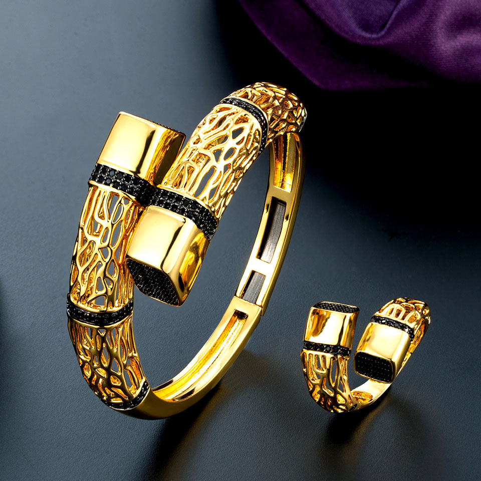 Zlxgirl-Bracelet en or Dubai a - Women Bags Dubai avis et prix