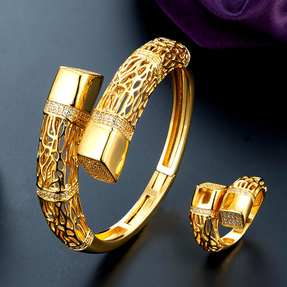 Zlxgirl-Bracelet en or Dubai a - Women Bags Dubai avis et prix