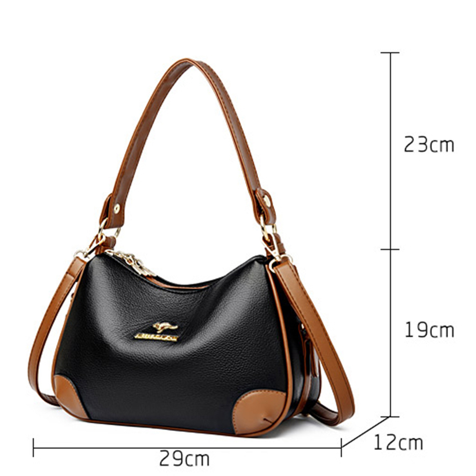 Sacs à bandoulière en cuir sou - Women'S Kangaroo Bags avis et prix