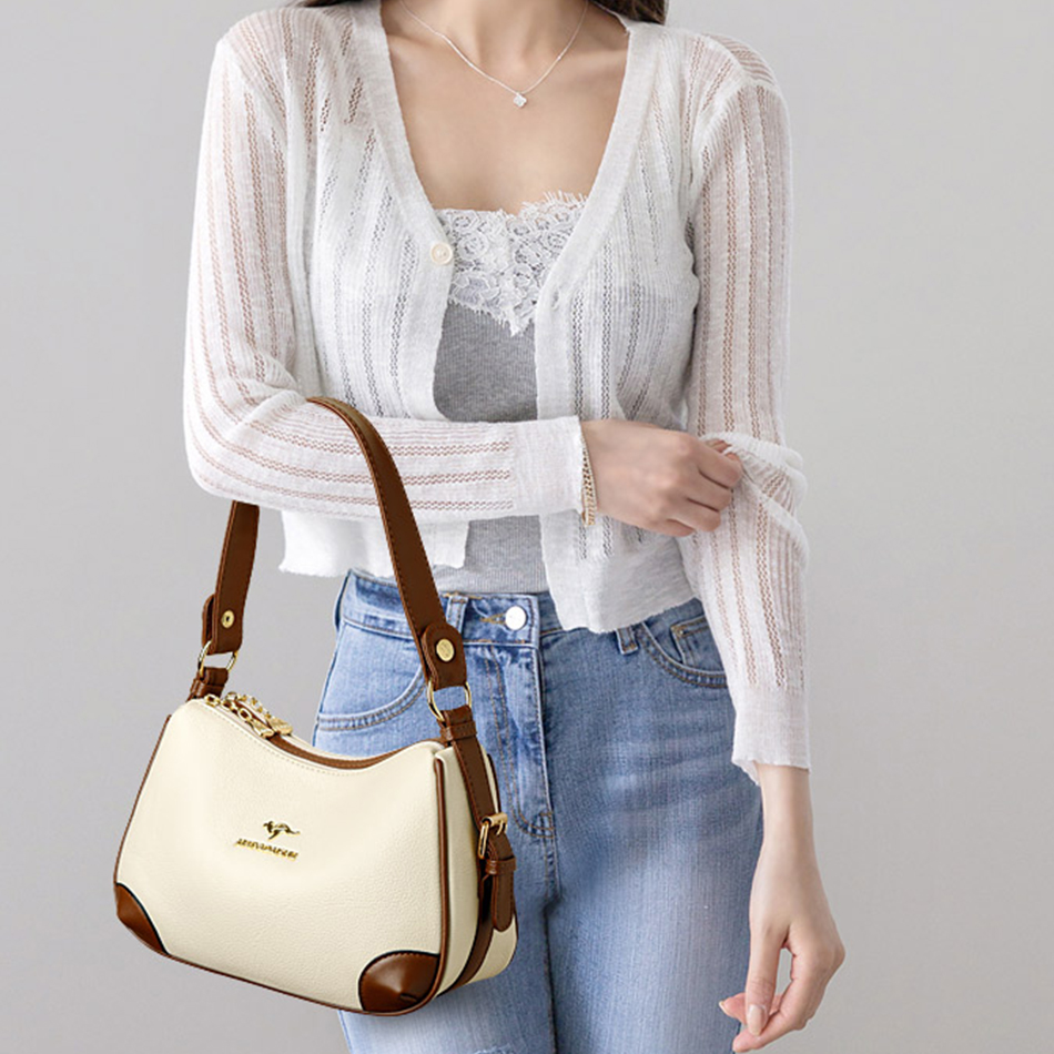 Sacs à bandoulière en cuir sou - Women'S Kangaroo Bags avis et prix