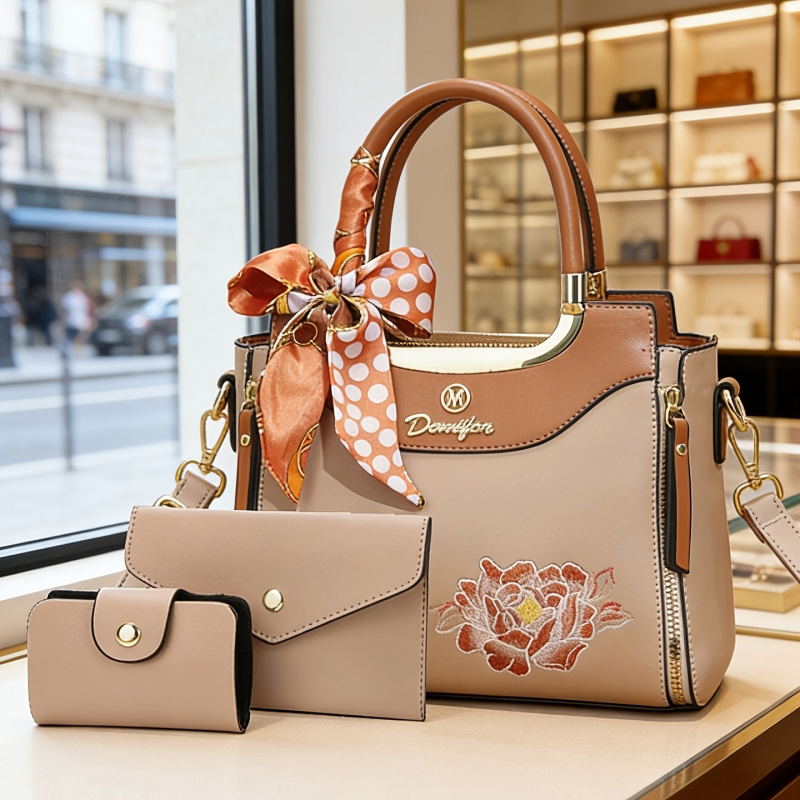 Ensemble de 3 sacs à main brod - Women Bags For Office Use avis et prix