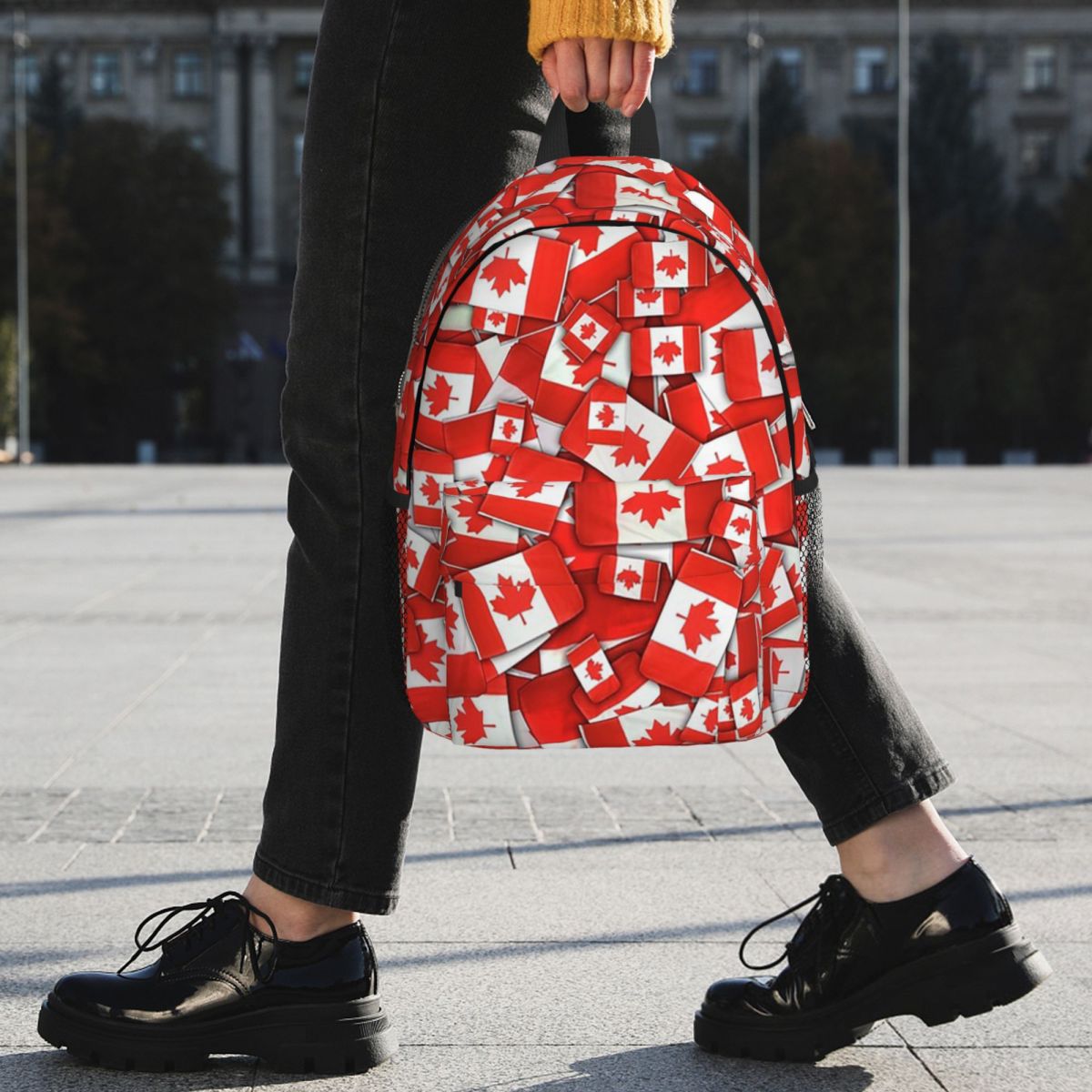 Sac à dos à motif drapeau du C - Women Bags Canada Sale avis et prix