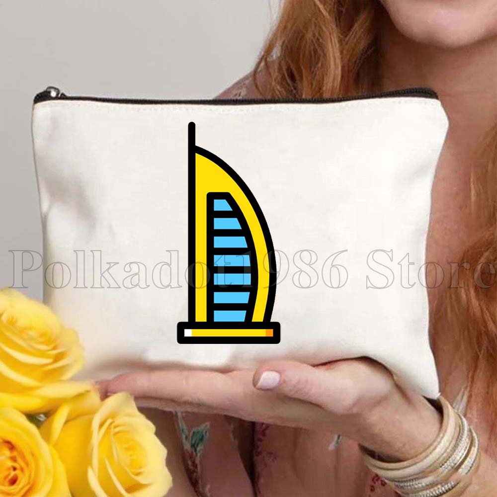 Sac en toile Burj Khalifa, mot - Women Bags Dubai avis et prix