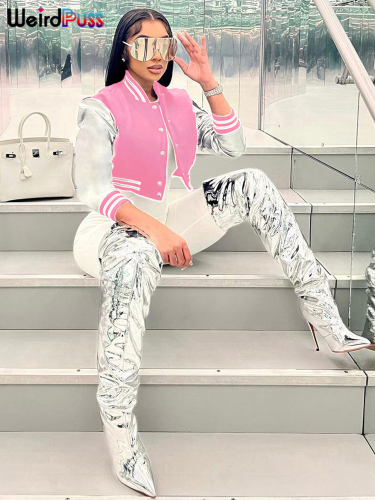 Weird Puss-Veste Courte en Cui - Women Bags Zip avis et prix
