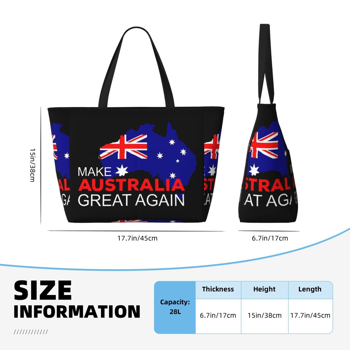 Sac fourre-tout de plage Make  - Women Bags In Australia avis et prix