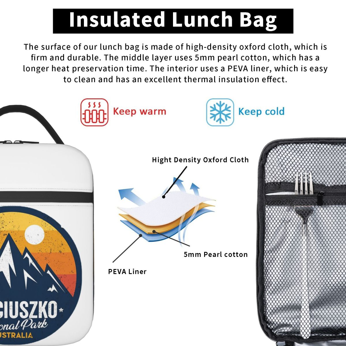 Sac à lunch isotherme pour fem - Women Bags In Australia avis et prix
