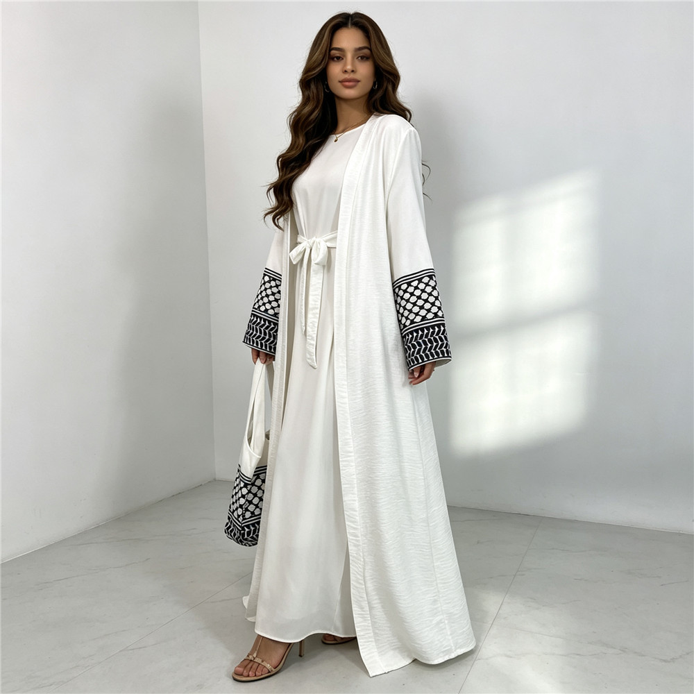 Ensemble 2 pièces Abaya ouvert - Women Bags Dubai avis et prix