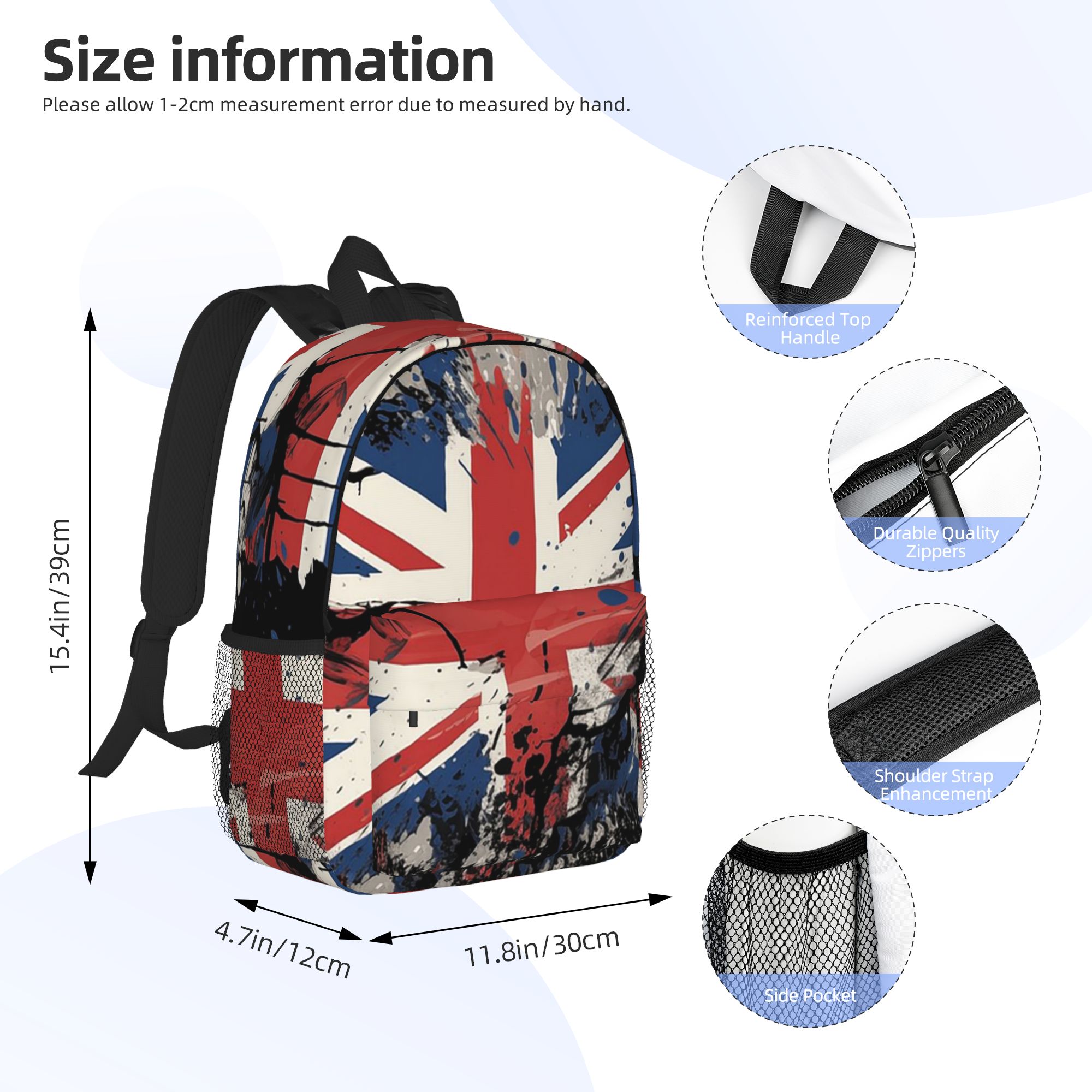 Sac à dos Union Jack avec drap - Women Bags Uk Sale avis et prix