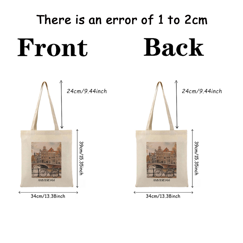 Sac fourre-tout en toile impri - Women Bags Netherlands avis et prix