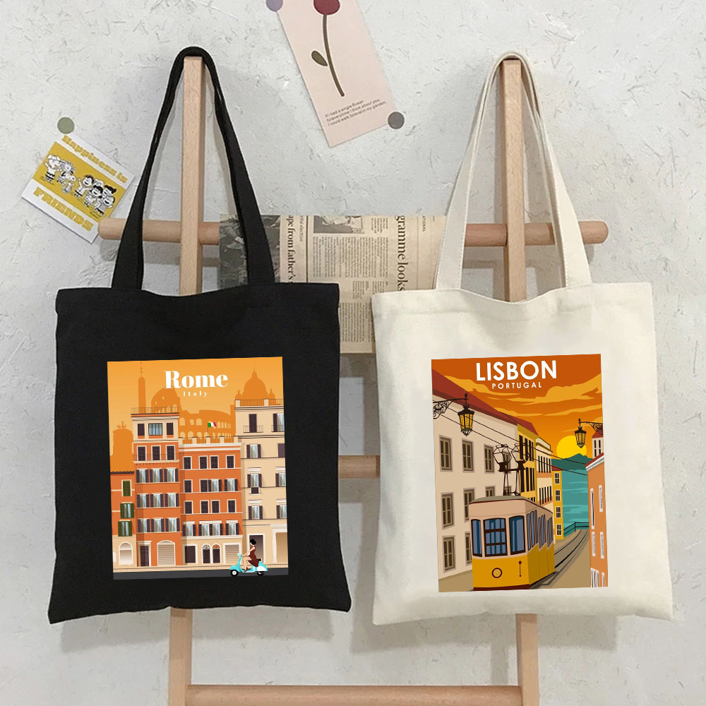 Sac fourre-tout en toile pour  - Women Bags Dubai avis et prix