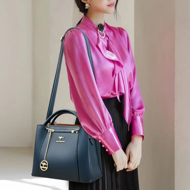 Sac à bandoulière en cuir de g - Women'S Kangaroo Bags avis et prix