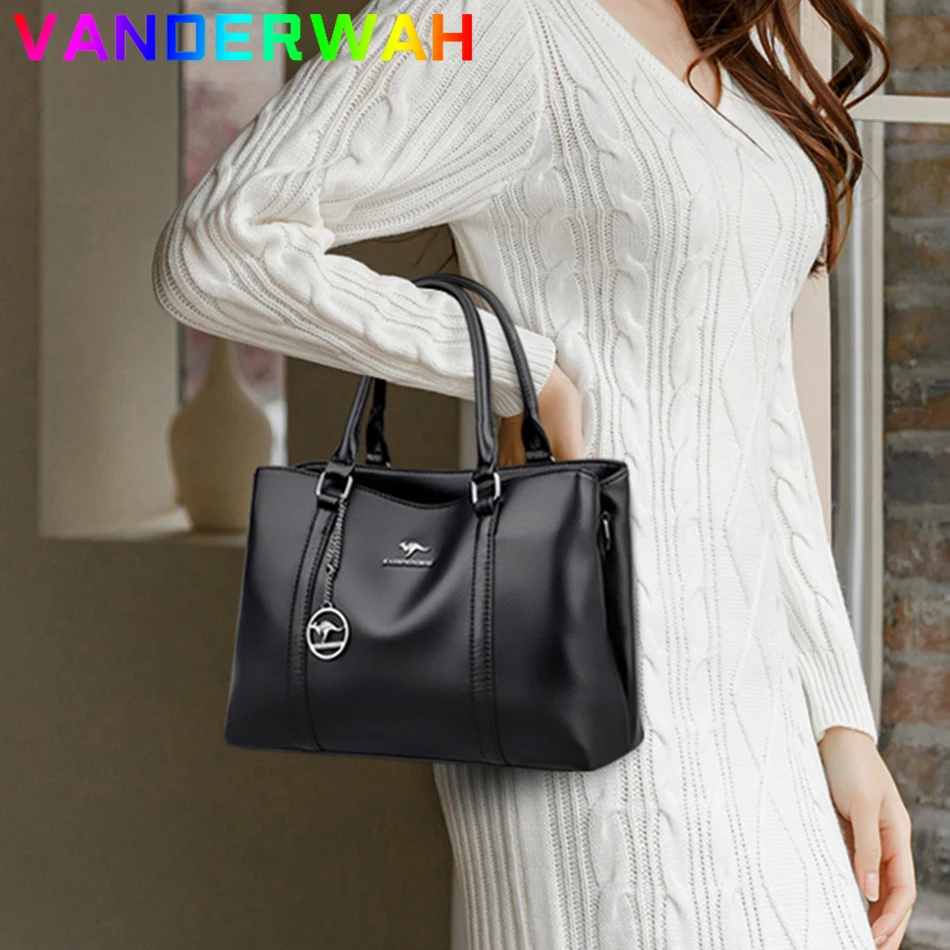 Sac à bandoulière en cuir soup - Women'S Kangaroo Bags avis et prix