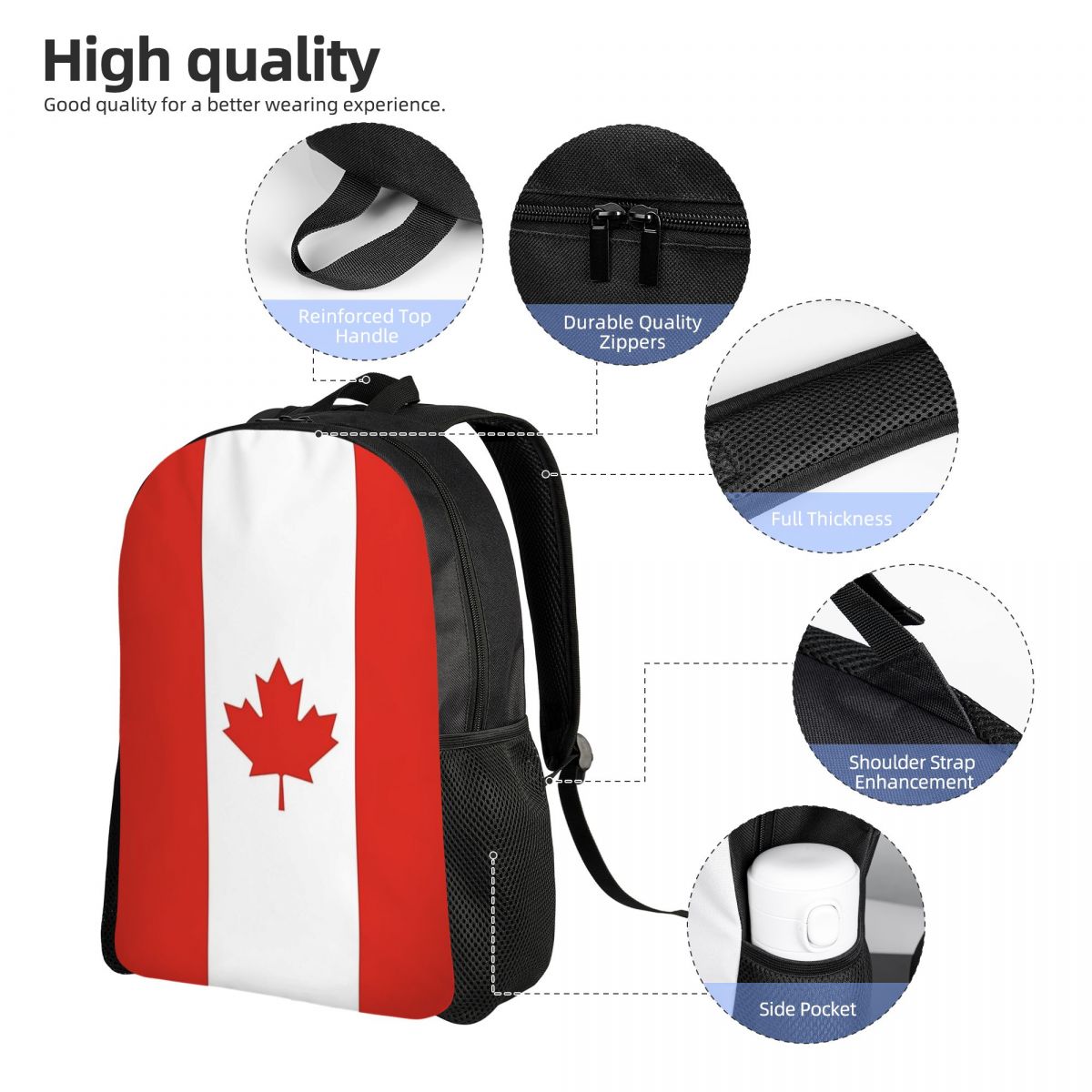 Canada drapeau Culture nationa - Women Bags Canada Sale avis et prix