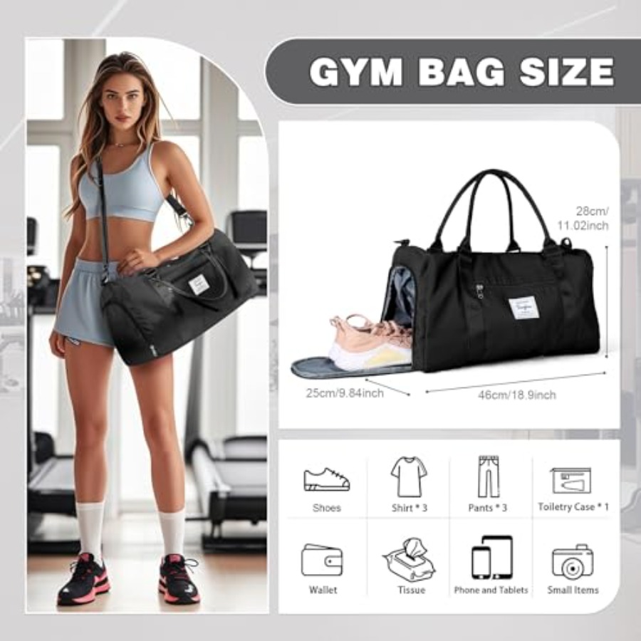 Petits sacs de sport noirs pou - Women Bags And Shoes avis et prix