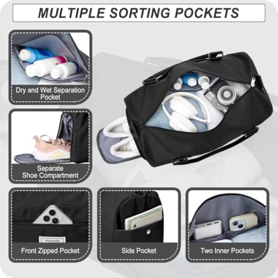 Petits sacs de sport noirs pou - Women Bags And Shoes avis et prix