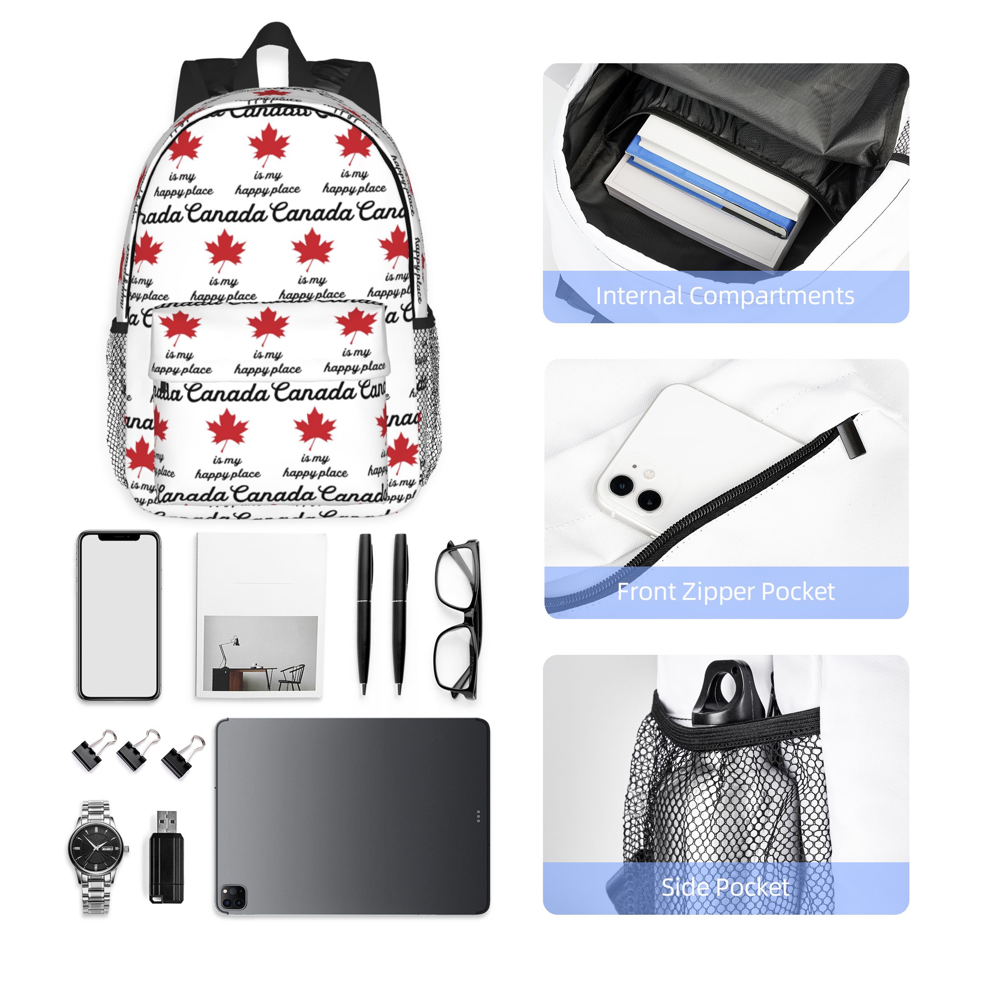 Sac à dos Maple Leaf Canada, l - Women Bags Canada Sale avis et prix