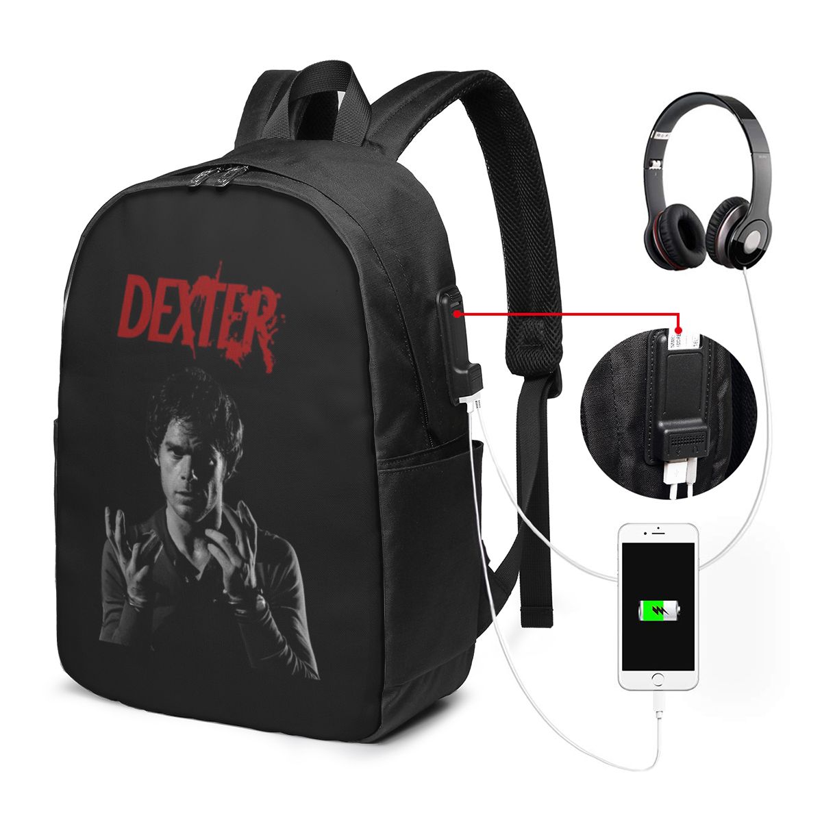 Sac à dos Dexter Morgan pour h - Women Bags Laptop avis et prix